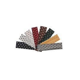 Polka Dot Headbands for Women 8 Pcs Mix Color