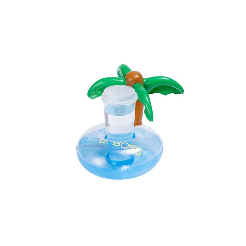 ACQUABOSS Inflatable Drink Holder – Floating Beverage Accessory for Pool,