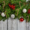 TRIXES Red and White Candy Cane Ornaments – 6 PCS