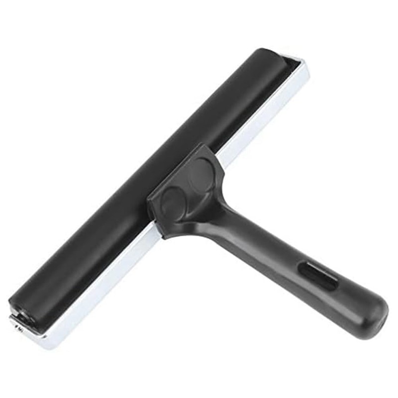 Gokoti 8 Rubber Roller Brayer Roller Brush for DIY Crafts