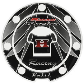 Keiti(ケイティ) フュエルキャップパッド HONDA/ウィング UVクリアコーディング仕上げ ブラック CB1300SF[SC40/SC54] VFR1200F CB1000SF CBR1000RR CBR1100XX VTR1000F VTR1000SP-1/SP-2 CBR900RR VFR800 CBR600RR CBR600F CB400SF Revo[NC42]/[NC39] RHD205K