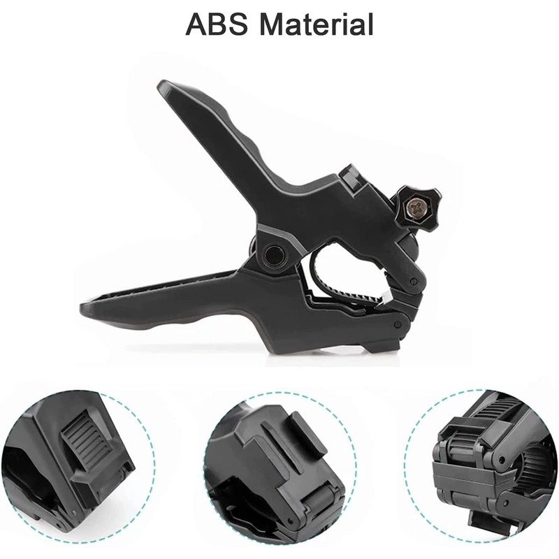 FitStill Jaws Flex Clamp Mount with Adjustable Gooseneck 8-Section Compatible