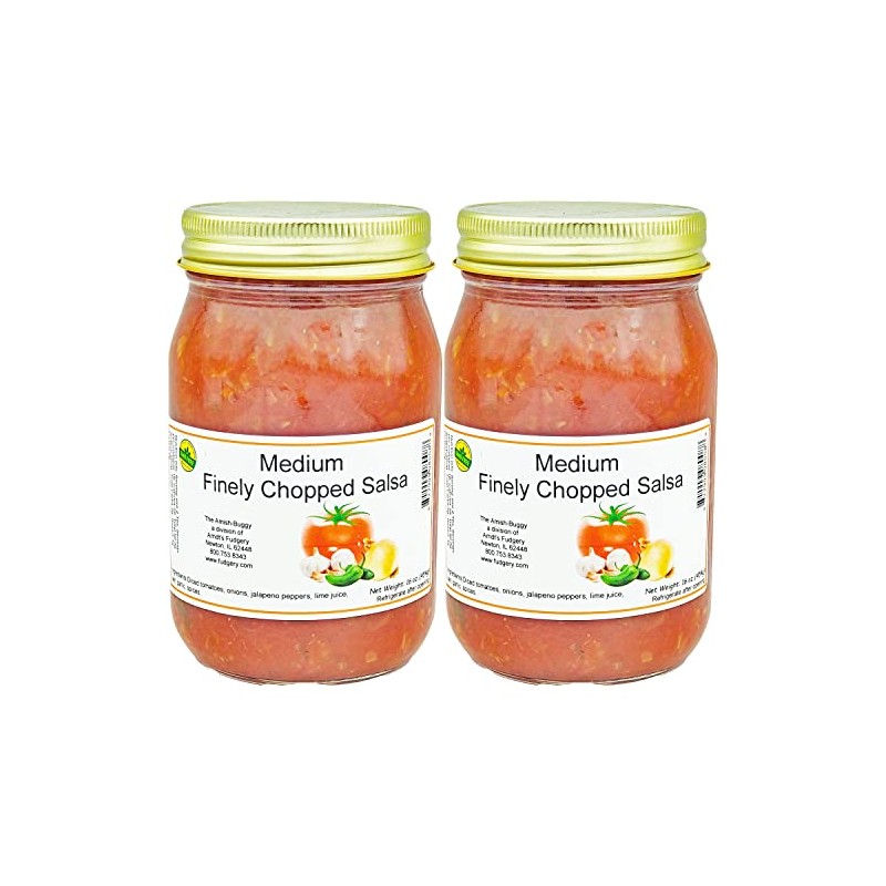 Amish Salsa Medium Finely Chopped - 2-16 Oz Jars