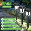 Tuanse 20 Pcs Solar Outdoor Garden Pathway LED Lights Bulk