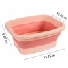 Foldable Foot Bath Basin for Home & Travel – Portable