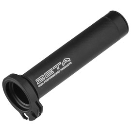 ZETA Racing DRZ400R/S/SM '00-21 Aluminum Throttle Tube, High Throw, Open/Closed End, Friction Reduction, Fatigue Reduction, High Strength Aluminum Alloy, Dirt Freak DIFREAK F5132 (Old Part Number: