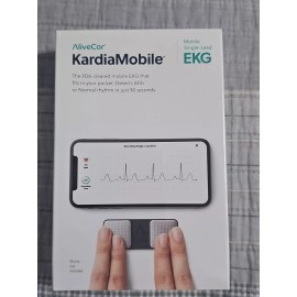 AliveCor - KardiaMobile Personal EKG Monitor - Black