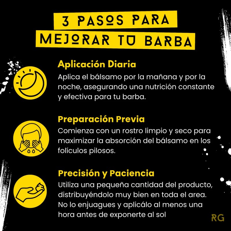 Balsamo Realgrow Para Crecer Y Engrosar La Barba Cítrica