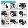 Bike Trailer Attachment Coupler Adapter Tilt Connector Upgraded Replacement Parts