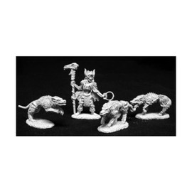 Reaper Miniatures Komray, Dogs Of War 02079 Dark Heaven Legends Unpainted Metal