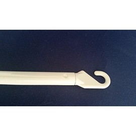 Vertical Blind Wand with Handle , 33 inches, White or OffWhite (OffWhite)