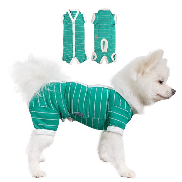 TONY HOBY Dog Pajamas, Dog Summer Shirt, Dog Jumpusuit 4