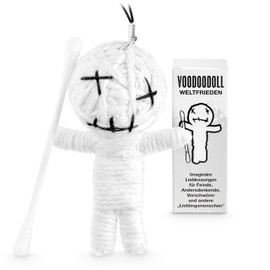 Voodoo Doll World Peace Voodoo Doll to Go Voodoo Doll Imaginary Strokes for Dissenters, Conspirators and Other Favourite People Gift in Box 5 x Prym Pin