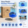 Solar Floating Pool Thermometer for Spas & Ponds – Dual