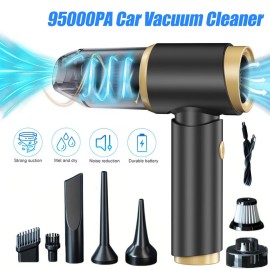95000PA Wireless Car Vacuum Cleaner Air Blower Wireless Handheld Rechargeable US