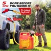 Cordless Fuel Transfer Pump, 5 GPM Portable Gas Can Pump