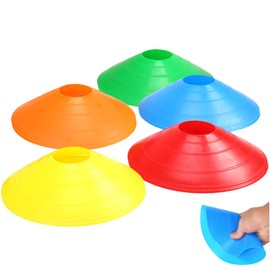 Vaupan Disc Cones - Training Cones Agility Soccer Cones for Training, Soccer, Football, Basketball, Kids, Sports, Games, Field Cone Markers (5 PCS)