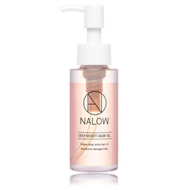 NALOW Hair Oil, Non-Rinsing Outbath Treatment, Deep Moist Type x Care for Damaged Hair From the Inside x 2.8 fl oz (80 ml)