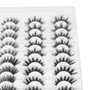 20 Pairs Mixed Half Eye False Lashes High Imitation 6D