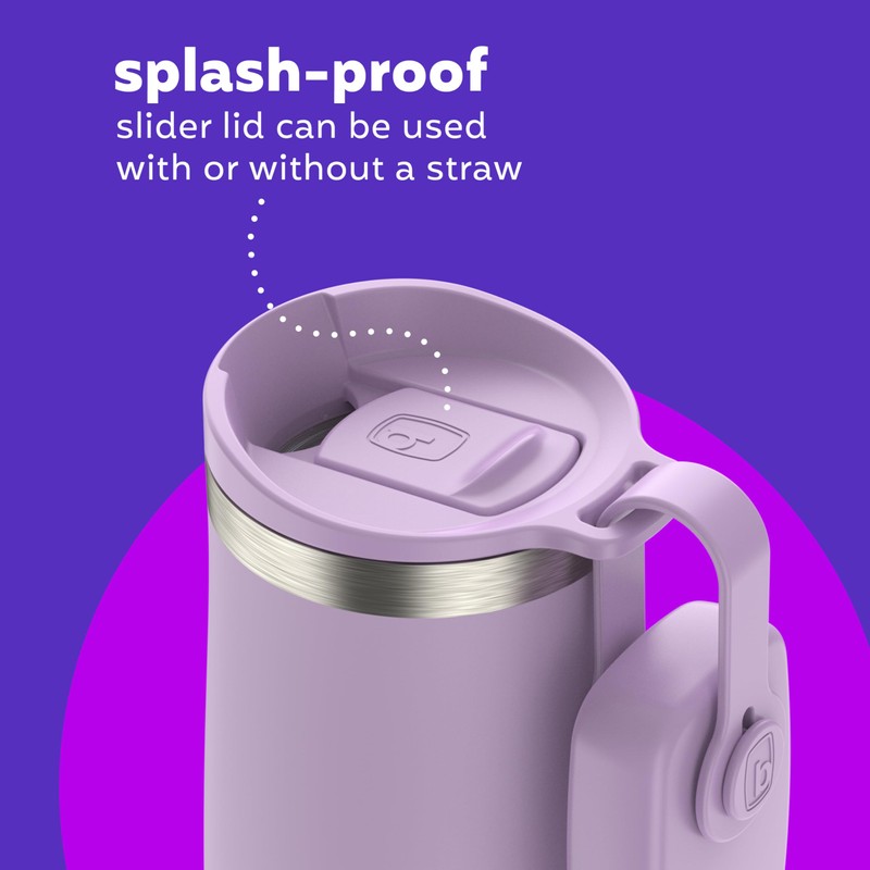 Bubba 24 oz Radiant Tumbler With Case, Rubberized Lilac Dream