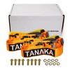 TANAKA 2 X TANAKA UNIVERSAL ORANGE 4 POINT BUCKLE RACING