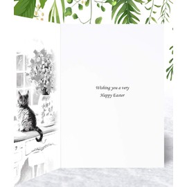 Mum Easter Card - Spring Morning - Medium Sized Card (A5 Size -148mm x 210mm) with Envelope