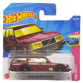 Hot Wheels - Volvo 240 Drift Wagon - HW Drift 4/5 - HCT20 - Short Card - Drift Racing - Mattel 2022