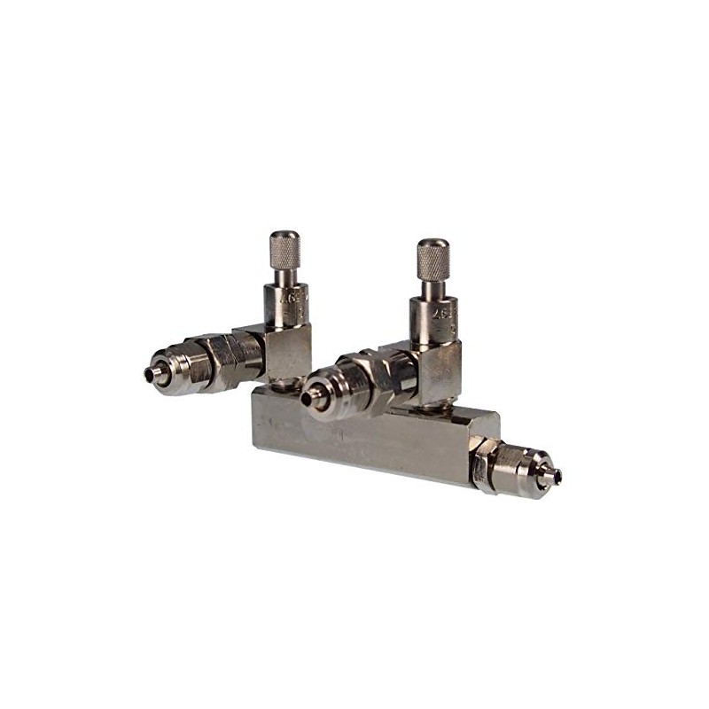 AQUA-NOA RV Profi CO2 Distributor with 2 Fine Needle Valves
