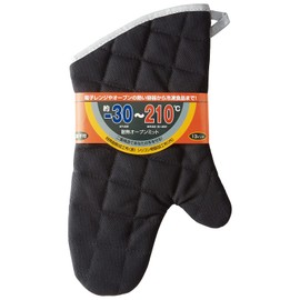 Perennial Heat Resistant Oven Mitt, 13-Inch, Black TVM-3