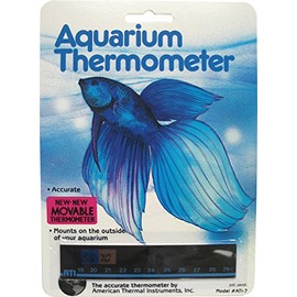 LCR Hallcrest 43330983: Liquid Crystal Aquarium Thermometer Horizontal