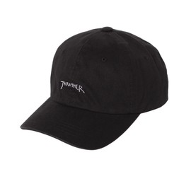 Slasher THR-C02 / GONZ LOGO CAP Classic Low Cap (Herringbone Cotton) Hat, 0.BLK