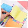 DOITOOL 2Pcs Sticky Memo Pad with Index Design Multi Functional