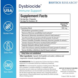 Biotics Research - Dysbiocide (120caps)