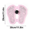 Foot Pulse Massage Cushion Lightweight Foldable Six Modes Foot Massager