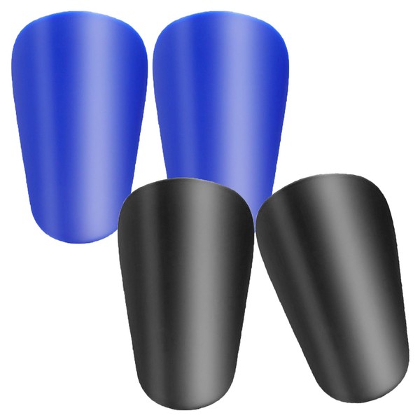 Motspo 2 Pairs Soccer Extra Mini Shin Guards for Toddler