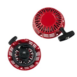 Hicello Pull Starter for Honda GX120 GX160 GX200 GX140 5.5HP 6.5HP Motor, Pulley Starter Rope Replacement Parts Recoil Starter Kit