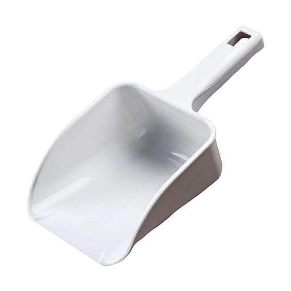 MMIAOO Plastic Scoop for Kitchen Flour Ice Cream Scoop Multipurpose Thick Dry Food Candy Pop Corn Wedding Party DIY Scoops (29cm)