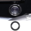 carpart2021 Real Carbon Fiber Push to Start Button Cover Trim