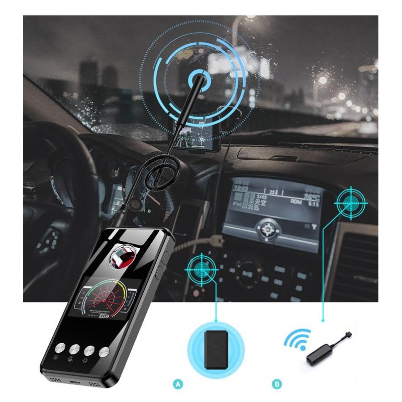 Japanese Brand ZEXEZ, Japanese Specifications, Eavesdropping Detector, Compact, High Sensitivity