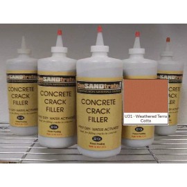 ConSANDtrate Colorized Concrete Crack Filler - HAMPHIRE RED