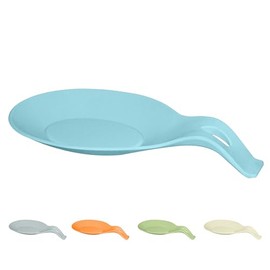 OGGI Silicone Spoon Rest for Stove Top - Jumbo Size Holds Large & Multiple Kitchen Utensils in Place, Great Spoon Rest for Kitchen Counter, Kitchen Spoon Rest, Spoon Holder for Stove, Turquoise