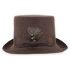 Belfry Mens Top Hat Black Medium