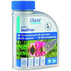 OASE 50560 AquaActiv SediFree Sludge Remover, 500 ml, Fast and Organic Pond Care with Oxygen and Bacteria, Removes Pond Mud in the Pond, Swimming Pond, Garden Pond, Koi Pond, Fish Pond