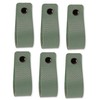 Brute Strength - Leather Handles for Furniture - Pale Green