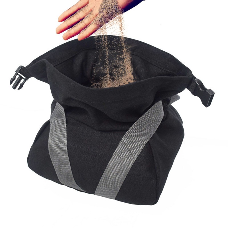 Workout Sandbag Tear Resistant with Ergonomic Handle 12oz Canvas Weightlifting
