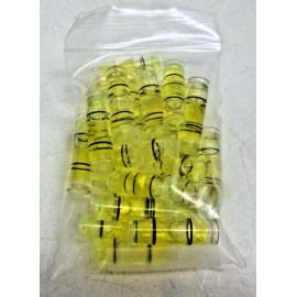 Johnson NEW!! Lot of 25 JOHNSON SM904 Level Vial, Acrylic,1.246 In L, PK25