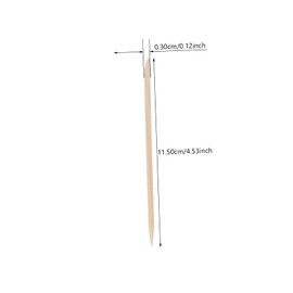 BIUDECO 300pcs Wooden Nail Sticks for Manicure Pedicure Multifunctional Cuticle Remover and Cleaning Tool Essential Nail Care Accessory for Women and Men