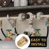 59953 Propane Fitting - 1/4" Male NPT x 1/4" Female