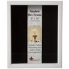 Lawrence Frames 790280 White Wood Shadow Box Picture Frame, 8