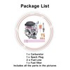 waltyotur CV 40mm Carburetor Carb 27421-99C Replacement for Dyna Softail